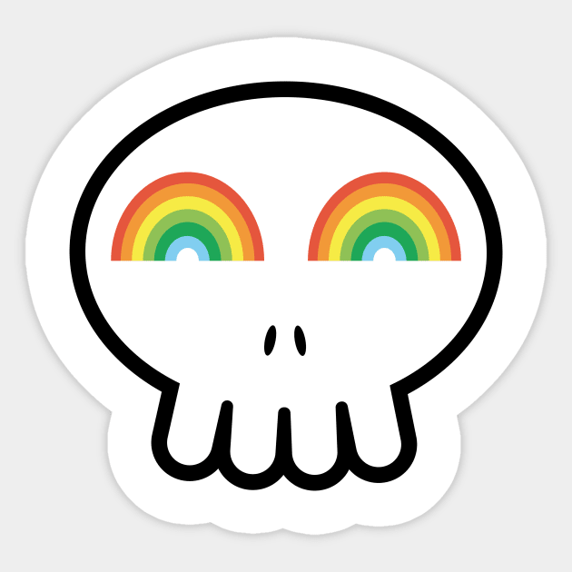 Halloween skull 4 Sticker by FirstBaby